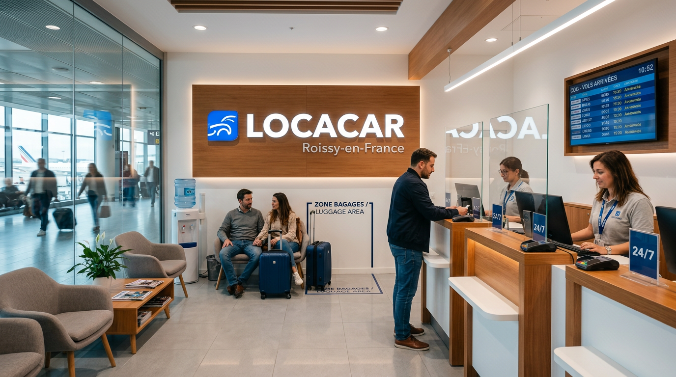 Agence Locacar Paris CDG