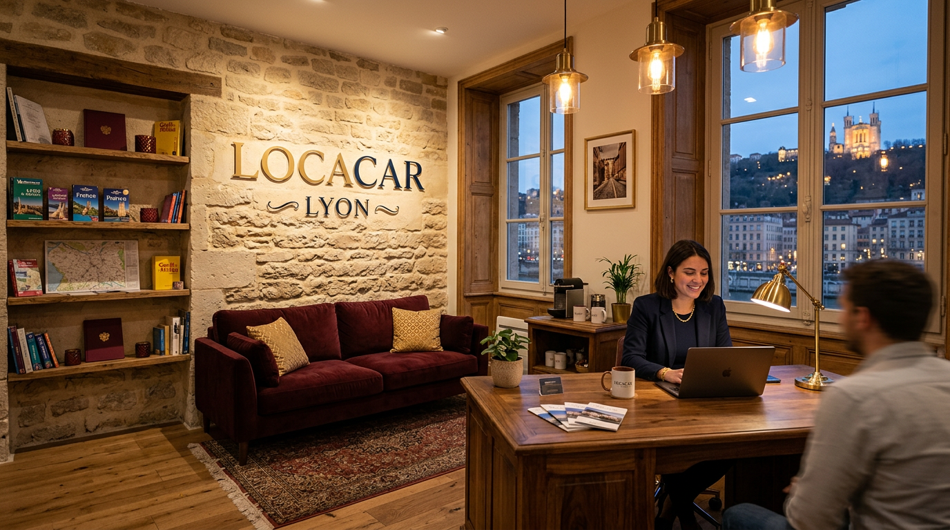 Agence Locacar Lyon Part-Dieu