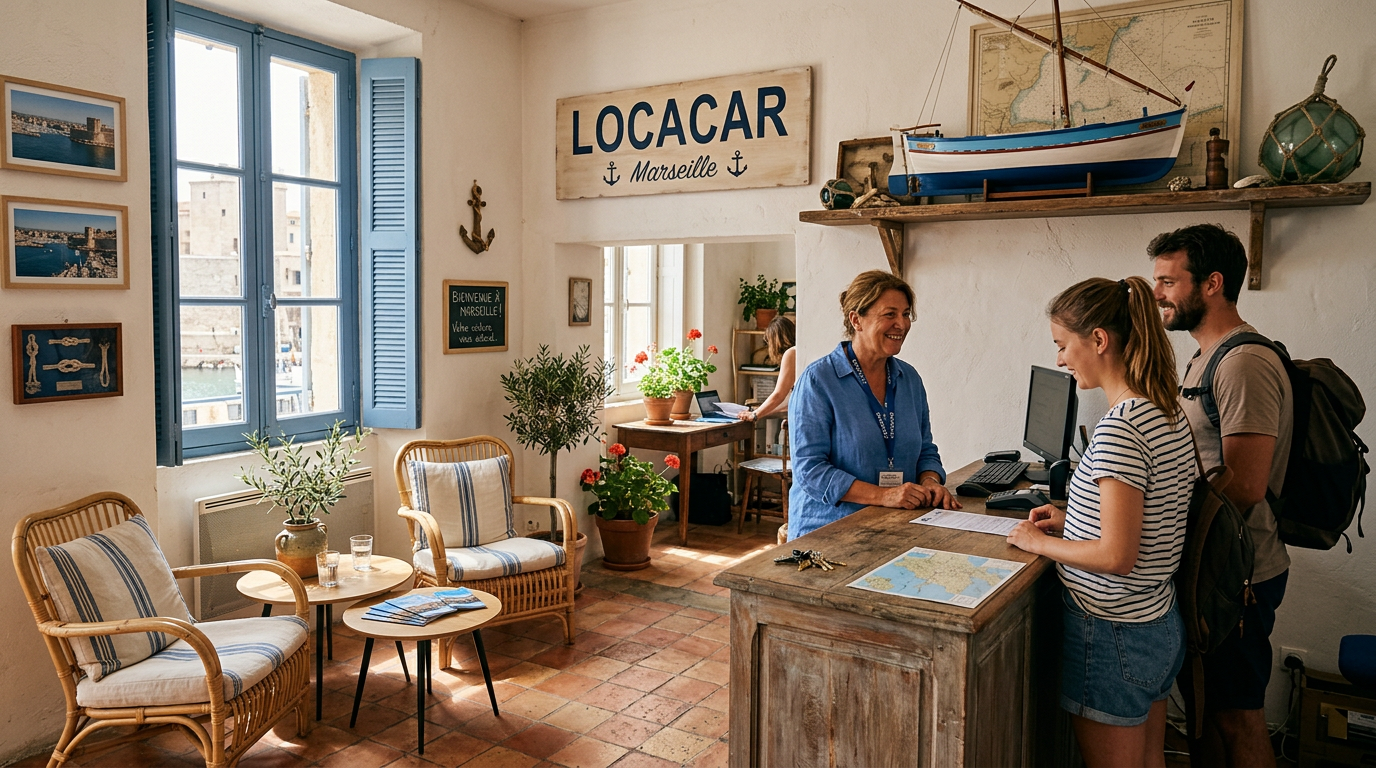 Agence Locacar Marseille Saint-Charles