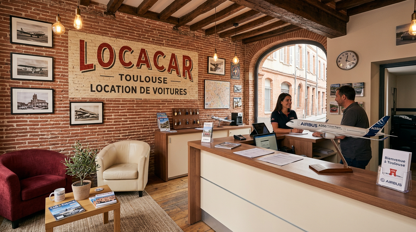 Agence Locacar Toulouse Blagnac