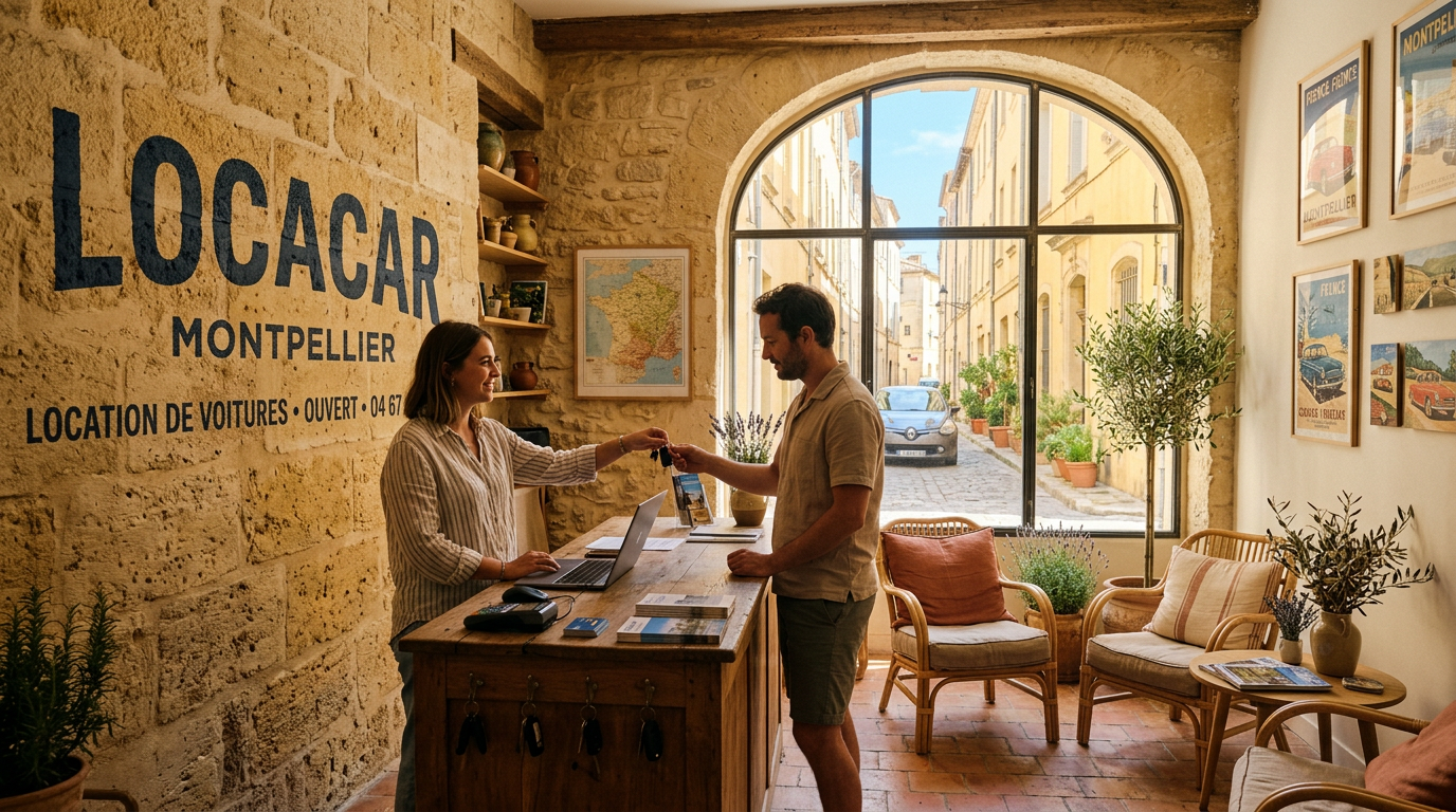 Agence Locacar Montpellier