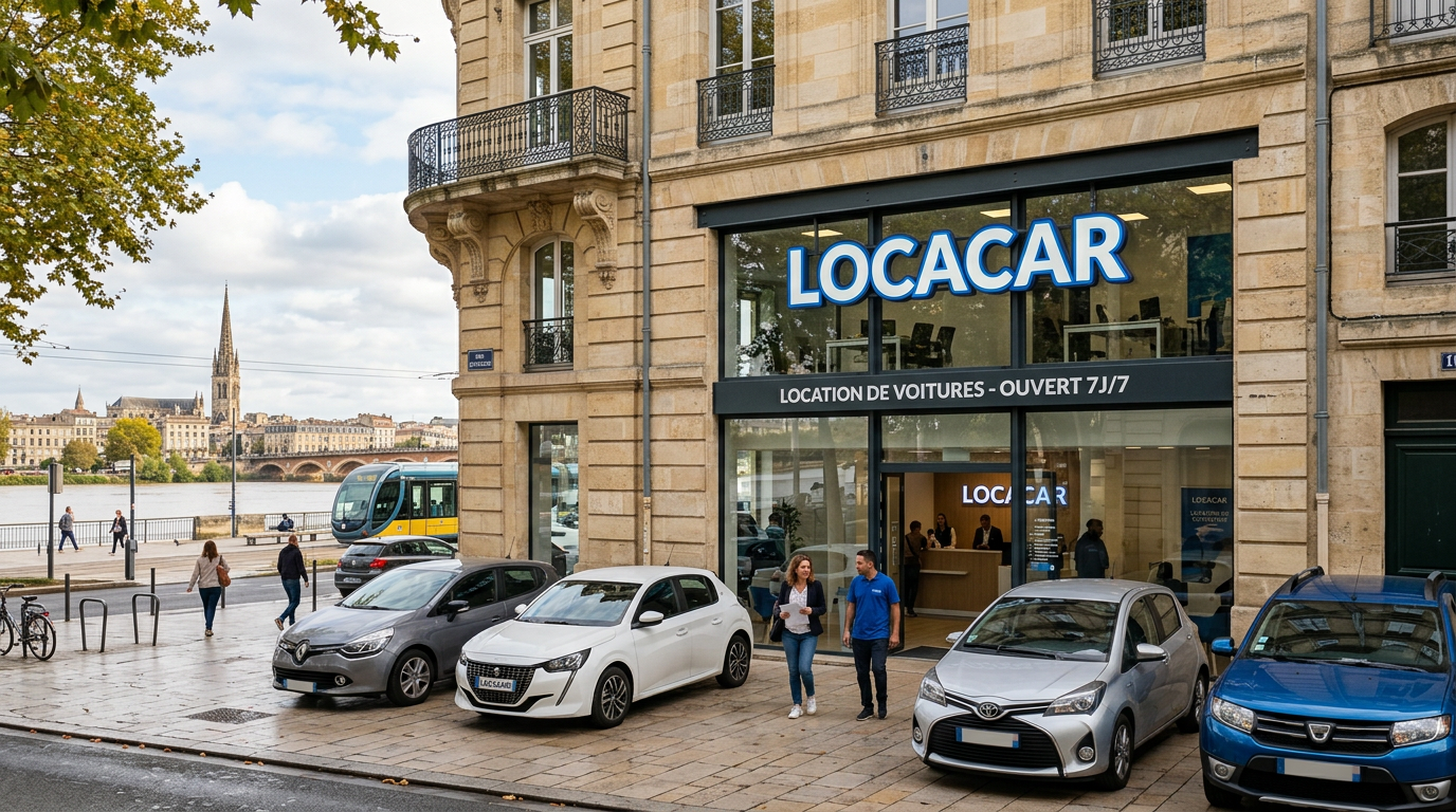 Agence Locacar Bordeaux