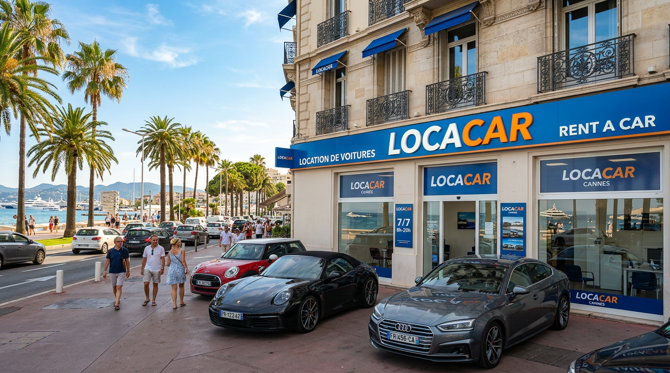 Agence Locacar Cannes