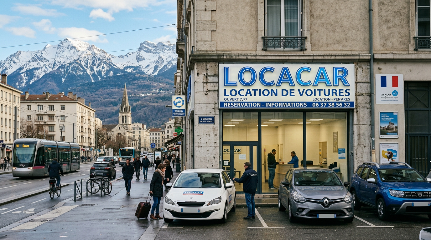 Agence Locacar Grenoble