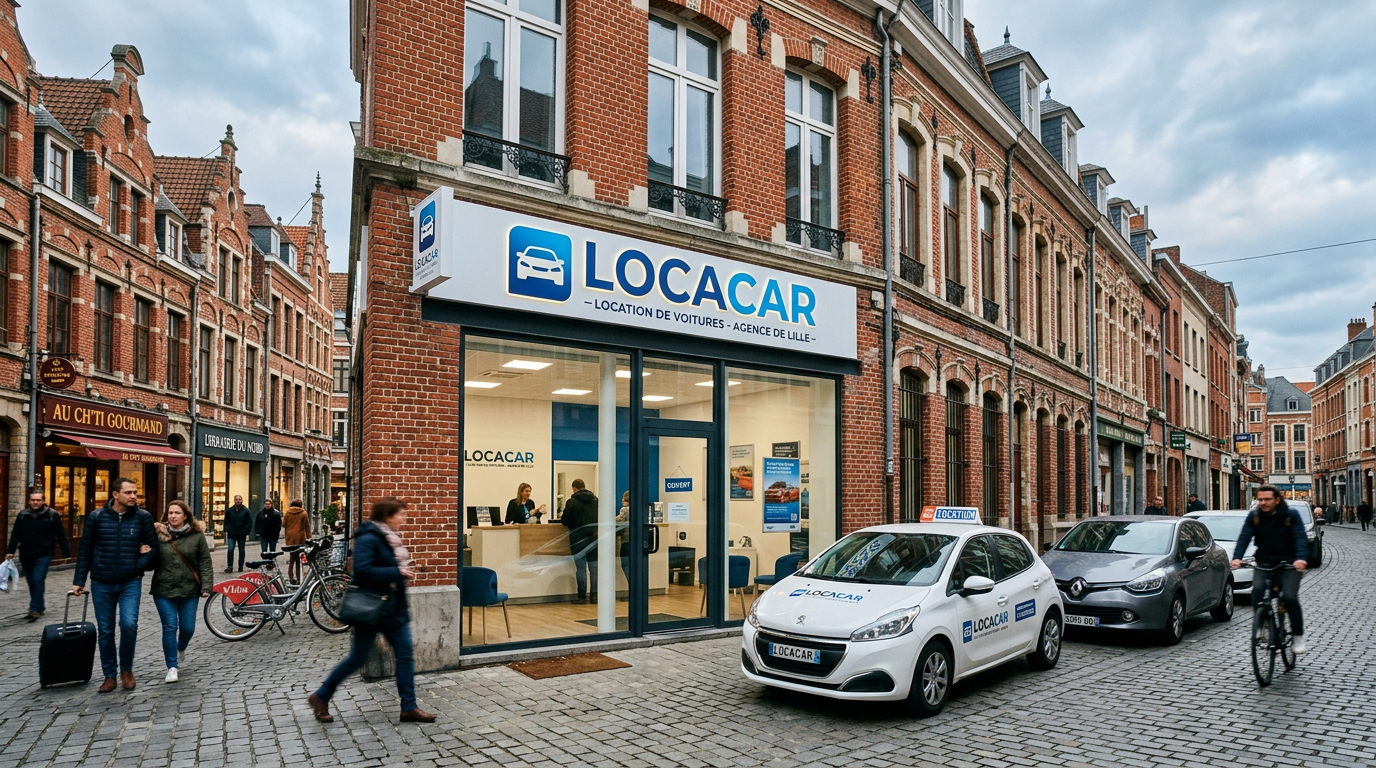 Agence Locacar Lille Europe