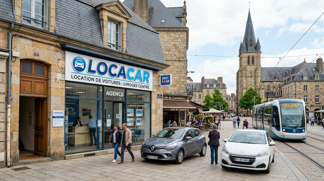 Agence Locacar Limoges
