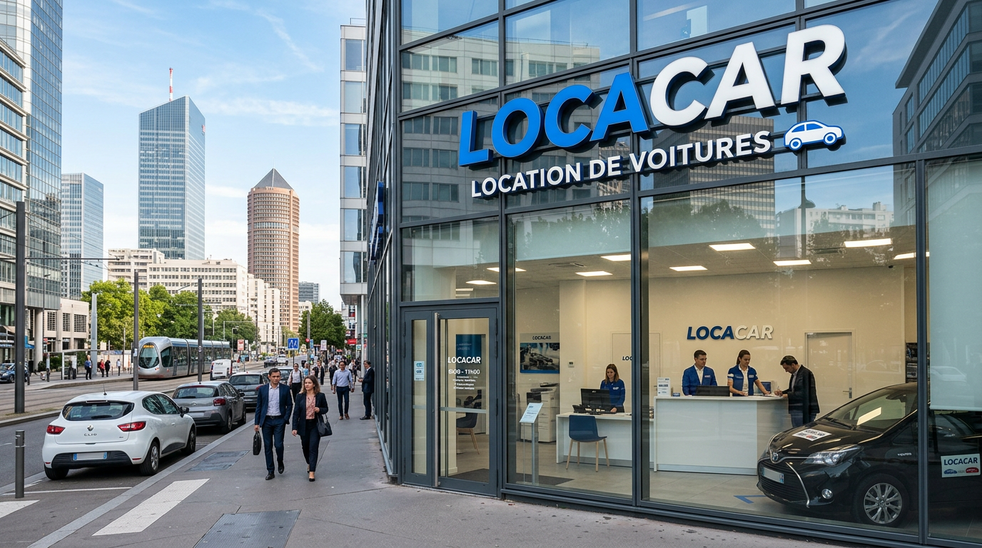 Agence Locacar Lyon Part-Dieu