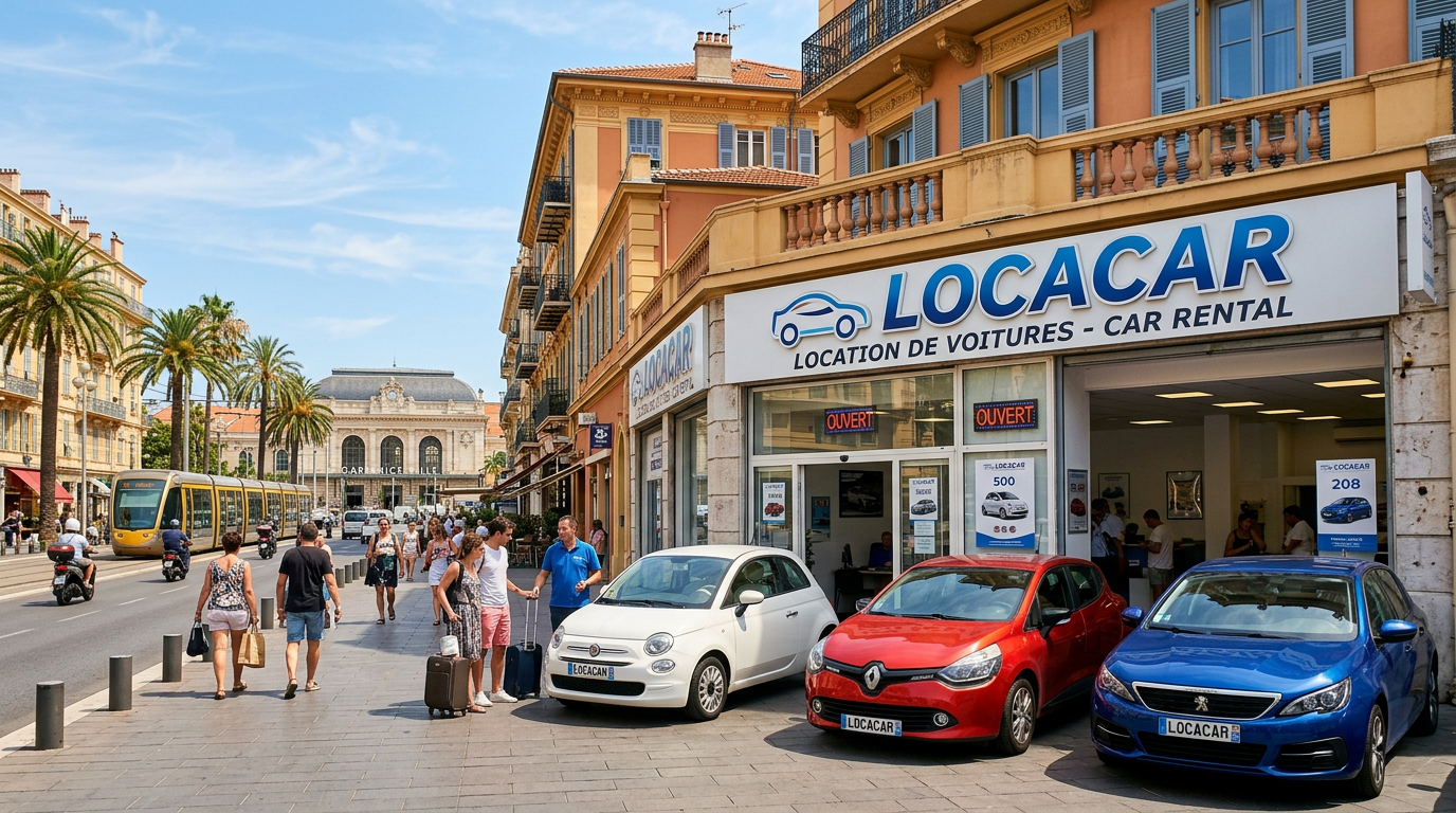 Agence Locacar Nice