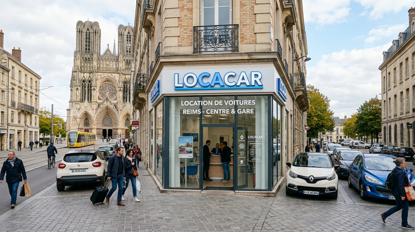 Agence Locacar Reims