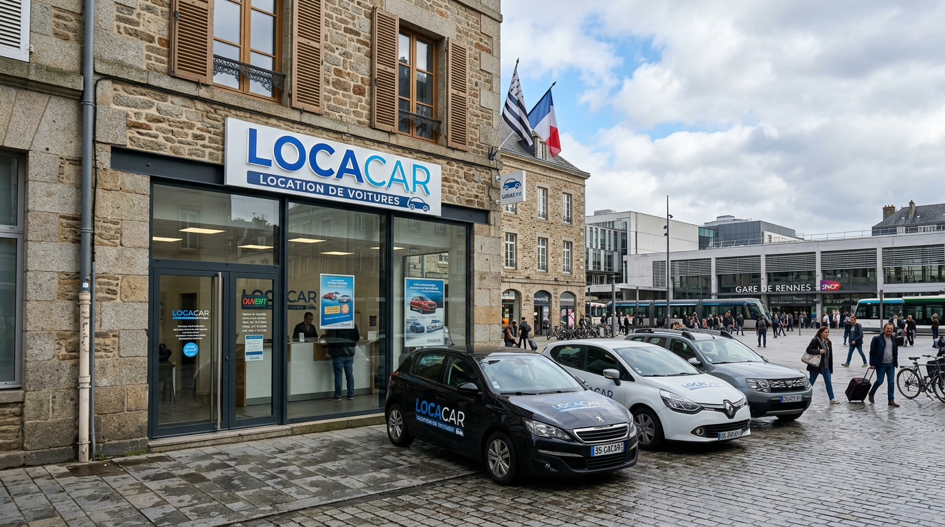 Agence Locacar Rennes