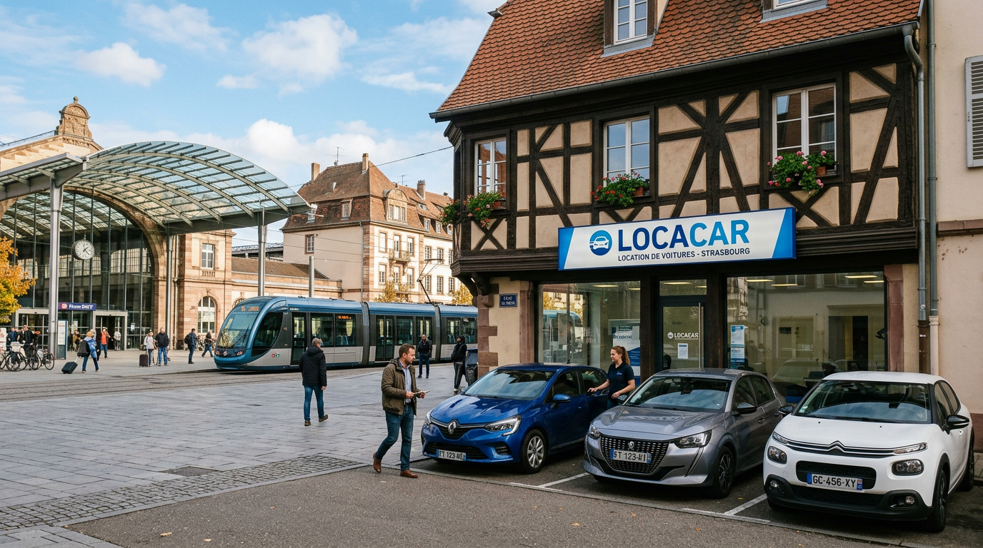 Agence Locacar Strasbourg