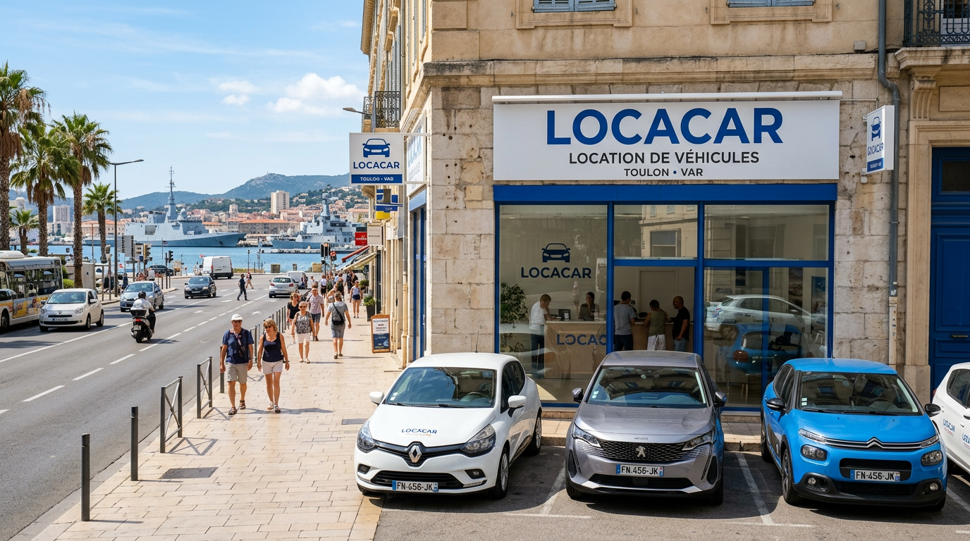 Agence Locacar Toulon