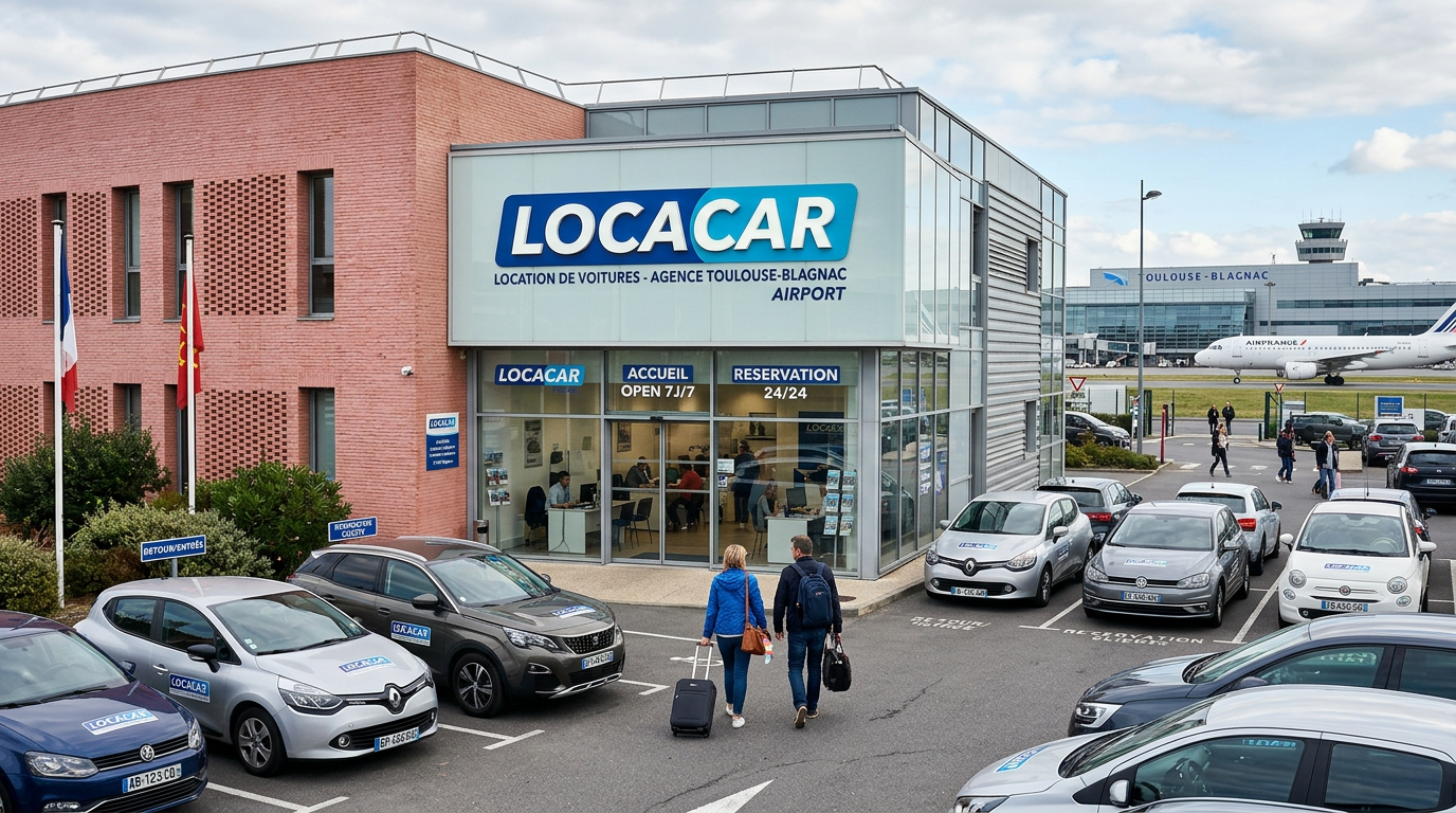 Agence Locacar Toulouse Blagnac